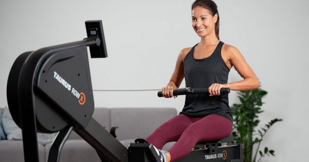 Máquina de remo, máquinas de remo para uso doméstico con entrenamiento de  fuerza de brazo para máquina de entrenamiento de cuerpo completo, máquina  de