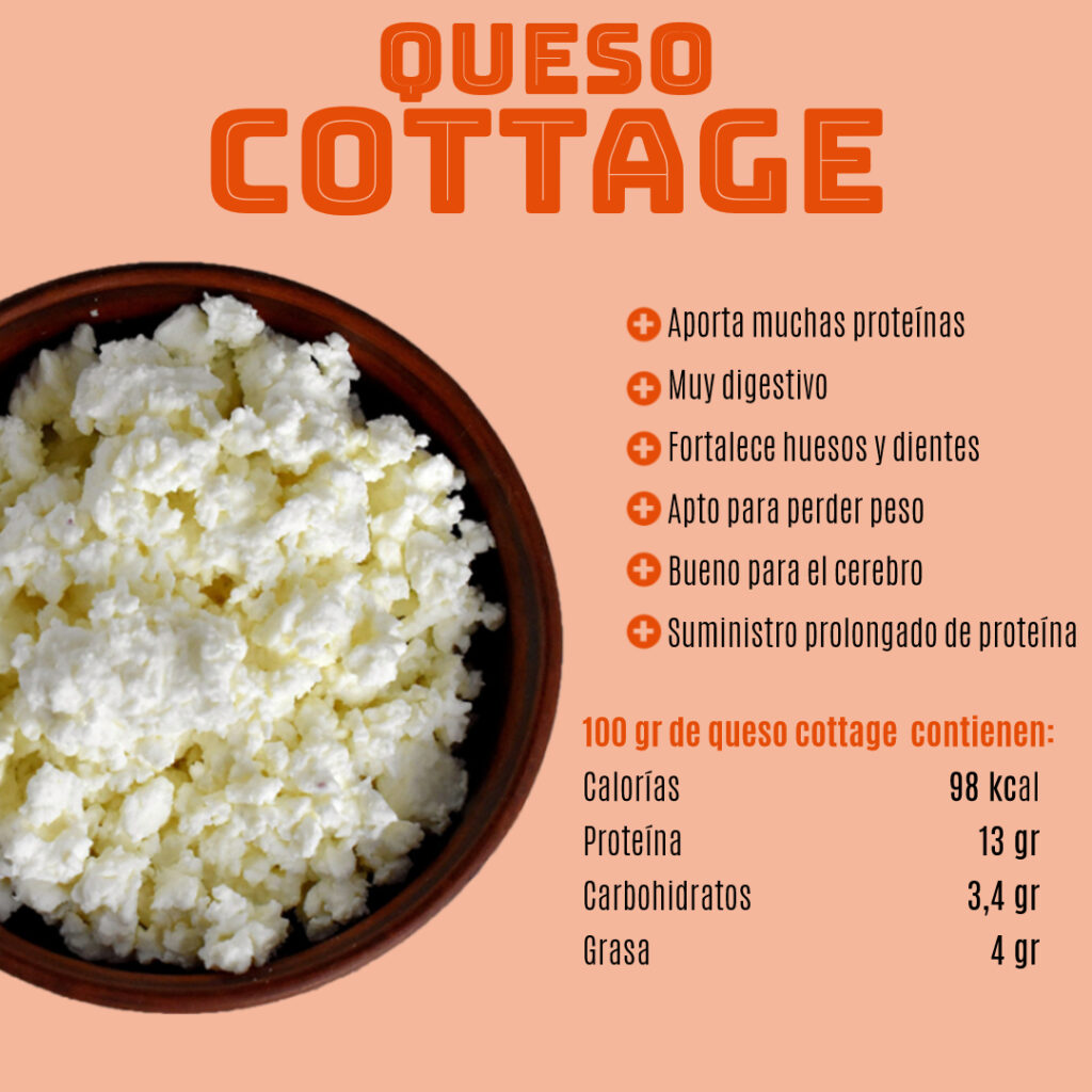 Alimentos para perder peso: Queso cottage