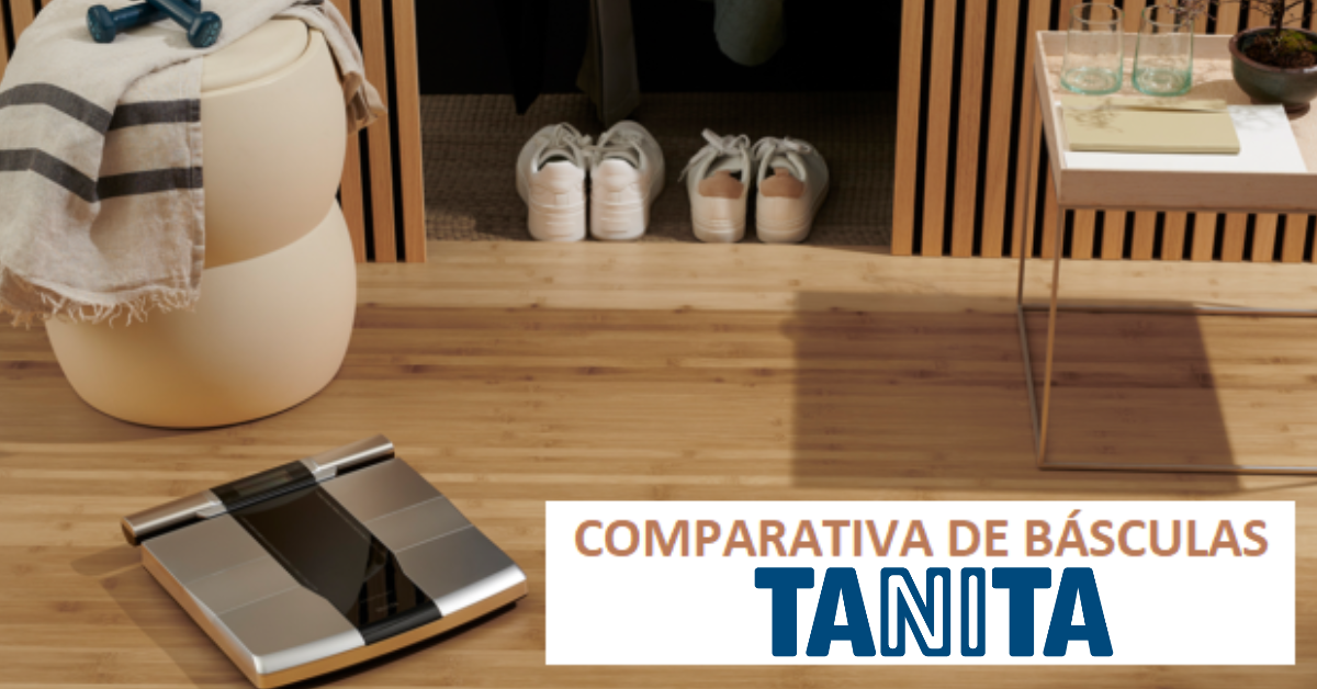 Balanza profesional para analizar la composición corporal, de Tanita