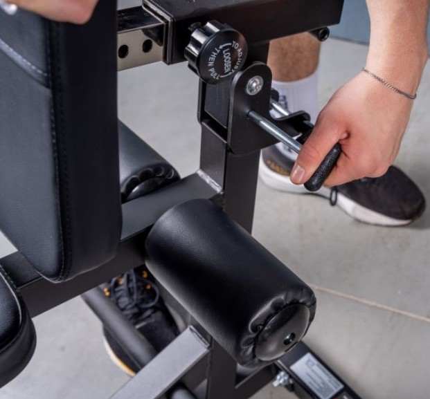 Ajustando el multientrenador Taurus 4 en 1