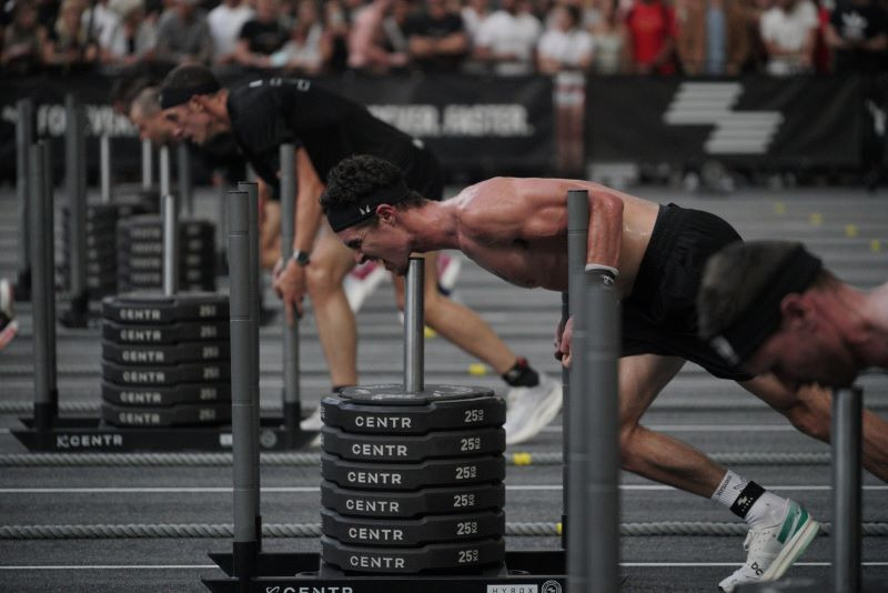 Sled Push con trineo